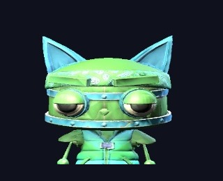Cholo, a playable Catbot in Catnip Wars