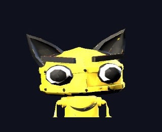 Rusty, a playable Catbot in Catnip Wars